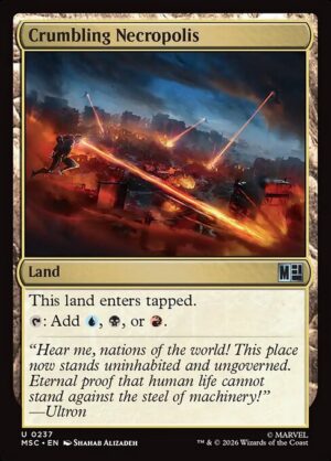 Crumbling Necropolis Surge - Surge Foil<br /><span class="collector-number">Collector No. 237</span>