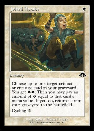 Jolted Awake - Foil<br /><span class="collector-number">Collector No. 392</span>