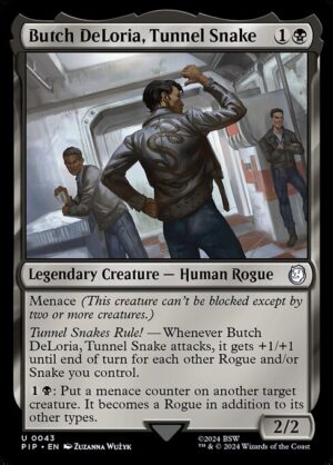 Butch DeLoria, Tunnel Snake - Foil<br /><span class="collector-number">Collector No. 43</span>