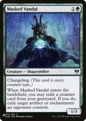 Masked Vandal<br /><span class="collector-number">Collector No. KHM-184</span>