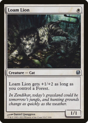 Loam Lion<br /><span class="collector-number">Collector No. 5</span>