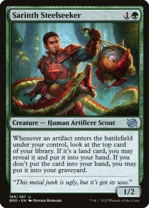 Sarinth Steelseeker<br /><span class="collector-number">Collector No. 189</span>