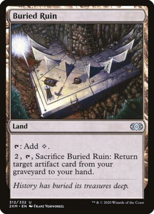 Buried Ruin - Foil<br /><span class="collector-number">Collector No. 312</span>