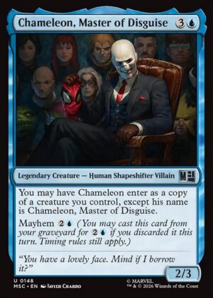 Chameleon, Master of Disguise Surge - Surge Foil<br /><span class="collector-number">Collector No. 148</span>