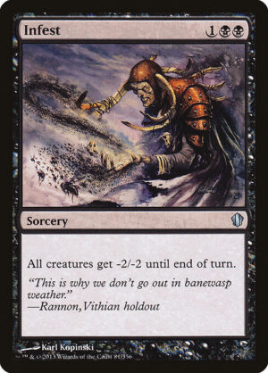 Infest<br /><span class="collector-number">Collector No. 81</span>
