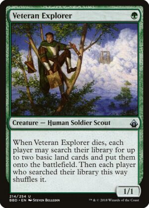 Veteran Explorer<br /><span class="collector-number">Collector No. 214</span>