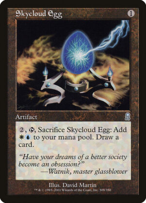 Skycloud Egg<br /><span class="collector-number">Collector No. 309</span>