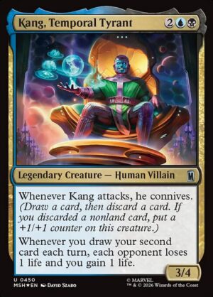 Kang, Temporal Tyrant Surge - Surge Foil<br /><span class="collector-number">Collector No. 450</span>