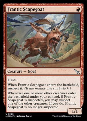 Frantic Scapegoat - Foil<br /><span class="collector-number">Collector No. 126</span>