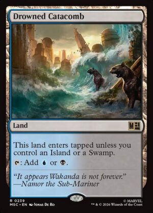 Drowned Catacomb Surge - Surge Foil<br /><span class="collector-number">Collector No. 239</span>