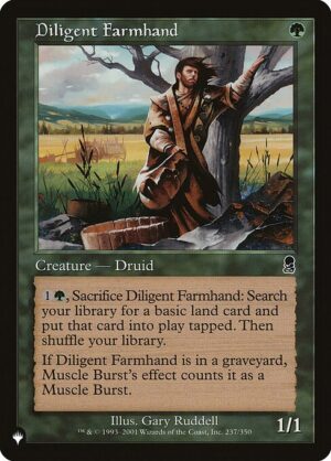 Diligent Farmhand<br /><span class="collector-number">Collector No. ODY-237</span>