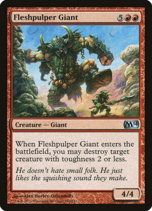 Fleshpulper Giant<br /><span class="collector-number">Collector No. 140</span>