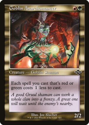 Goblin Anarchomancer<br /><span class="collector-number">Collector No. 421</span>