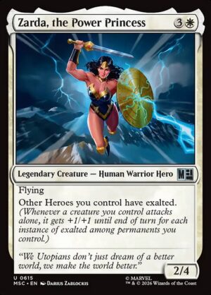 Zarda, the Power Princess - Foil<br /><span class="collector-number">Collector No. 615</span>
