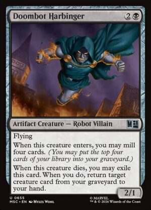 Doombot Harbinger - Foil<br /><span class="collector-number">Collector No. 655</span>