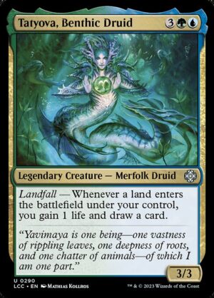 Tatyova, Benthic Druid<br /><span class="collector-number">Collector No. 290</span>