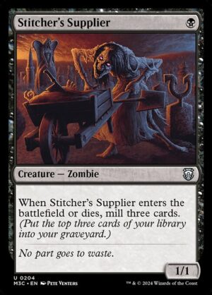 Stitcher's Supplier<br /><span class="collector-number">Collector No. 204</span>