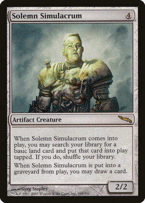 Solemn Simulacrum<br /><span class="collector-number">Collector No. 245</span>