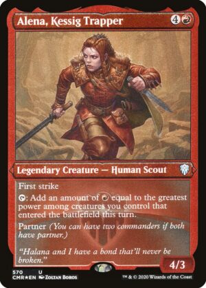 Alena, Kessig Trapper - Etched<br /><span class="collector-number">Collector No. 570</span>