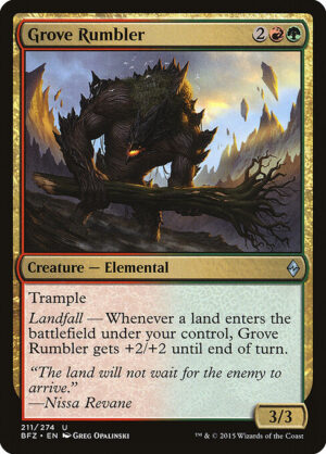 Grove Rumbler<br /><span class="collector-number">Collector No. 211</span>