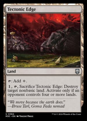 Tectonic Edge<br /><span class="collector-number">Collector No. 384</span>