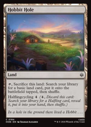 Hobbit Hole - Foil<br /><span class="collector-number">Collector No. 184</span>