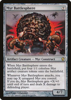 Myr Battlesphere<br /><span class="collector-number">Collector No. 247</span>