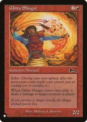 Ghitu Slinger<br /><span class="collector-number">Collector No. ULG-77</span>