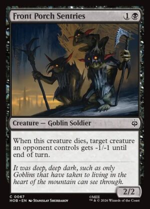 Front Porch Sentries - Foil<br /><span class="collector-number">Collector No. 67</span>