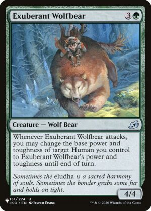 Exuberant Wolfbear<br /><span class="collector-number">Collector No. IKO-151</span>