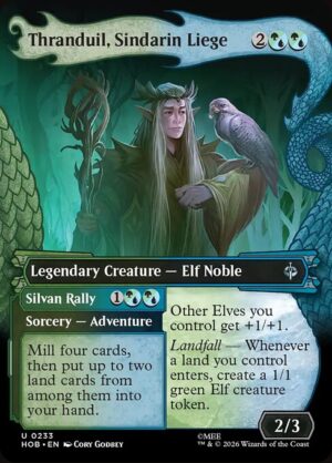 Thranduil, Sindarin Liege // Silvan Rally - Foil<br /><span class="collector-number">Collector No. 233</span>