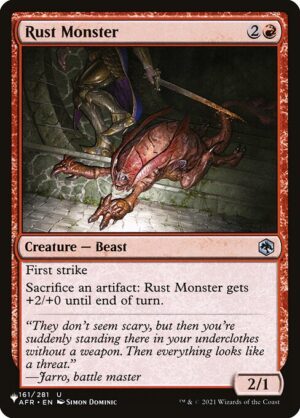 Rust Monster<br /><span class="collector-number">Collector No. AFR-161</span>