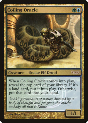 Coiling Oracle - Foil<br /><span class="collector-number">Collector No. 8</span>