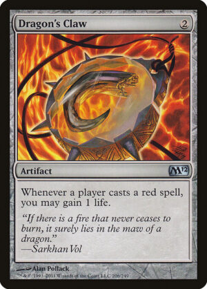 Dragon's Claw<br /><span class="collector-number">Collector No. 206</span>