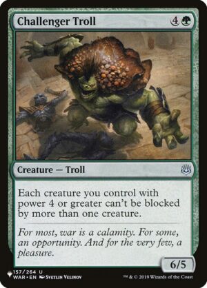 Challenger Troll<br /><span class="collector-number">Collector No. WAR-157</span>