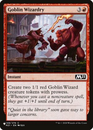 Goblin Wizardry<br /><span class="collector-number">Collector No. M21-148</span>