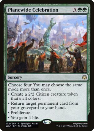 Planewide Celebration<br /><span class="collector-number">Collector No. 172</span>
