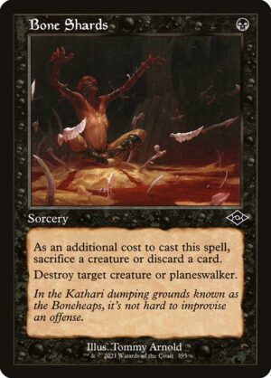 Bone Shards - Foil<br /><span class="collector-number">Collector No. 395</span>