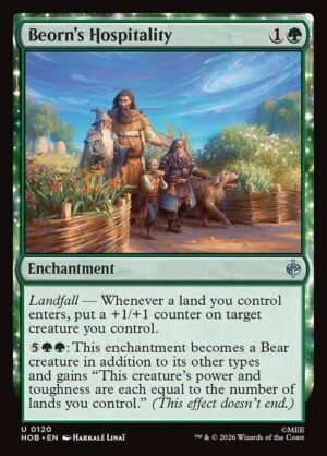 Beorn's Hospitality - Foil<br /><span class="collector-number">Collector No. 120</span>