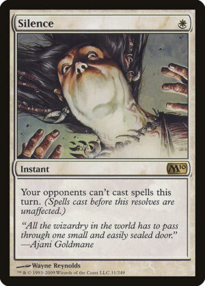 Silence<br /><span class="collector-number">Collector No. 31</span>
