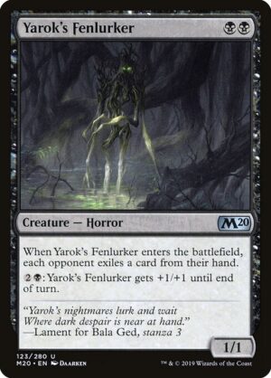 Yarok's Fenlurker - Foil<br /><span class="collector-number">Collector No. 123</span>