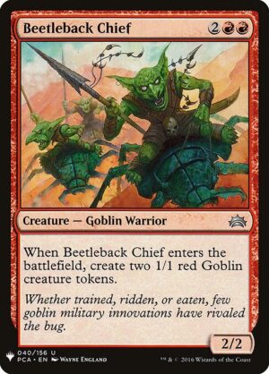 Beetleback Chief<br /><span class="collector-number">Collector No. PCA-40</span>