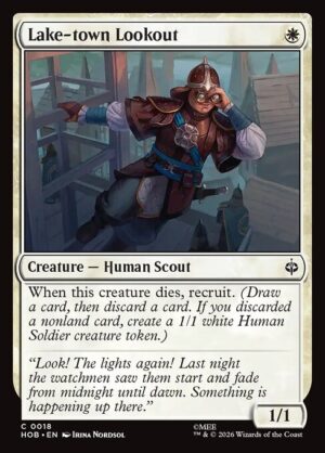 Lake-town Lookout - Foil<br /><span class="collector-number">Collector No. 18</span>