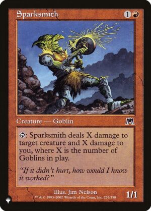 Sparksmith<br /><span class="collector-number">Collector No. ONS-235</span>