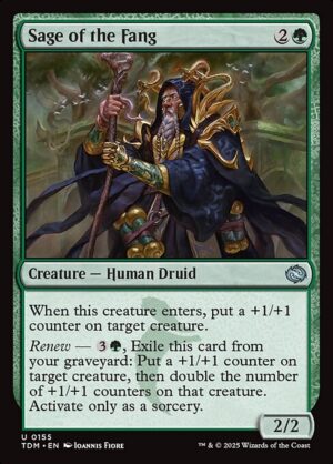 Sage of the Fang - Foil<br /><span class="collector-number">Collector No. 155</span>