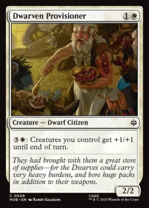 Dwarven Provisioner - Foil<br /><span class="collector-number">Collector No. 9</span>