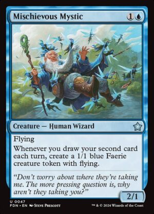 Mischievous Mystic - Foil<br /><span class="collector-number">Collector No. 47</span>