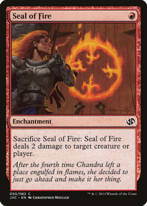 Seal of Fire<br /><span class="collector-number">Collector No. 50</span>
