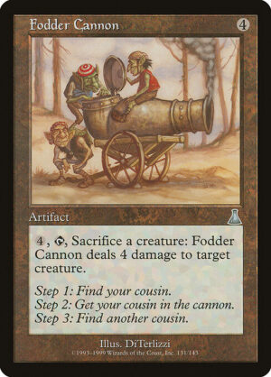 Fodder Cannon<br /><span class="collector-number">Collector No. 131</span>
