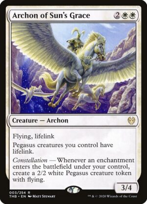 Archon of Sun's Grace<br /><span class="collector-number">Collector No. 3</span>